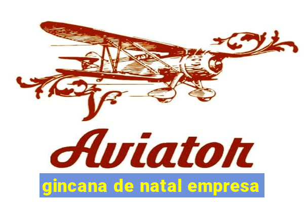 gincana de natal empresa