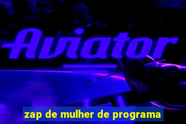 zap de mulher de programa