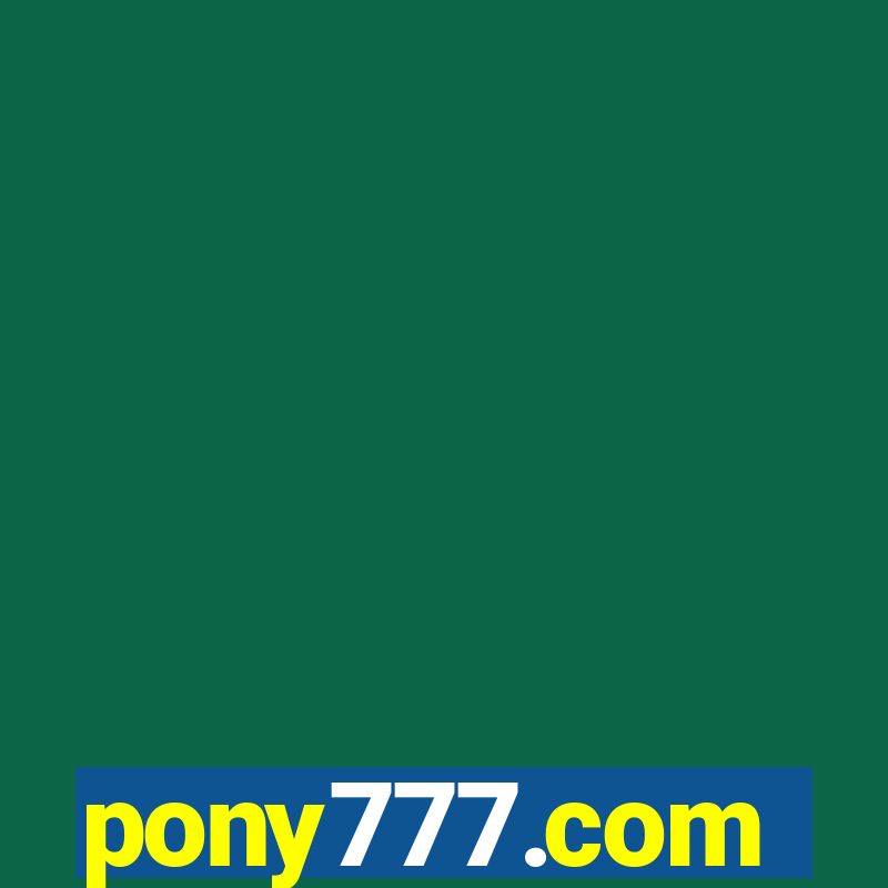 pony777.com