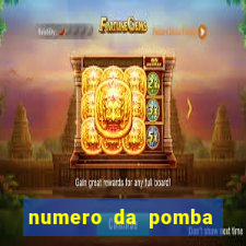 numero da pomba jogo do bicho