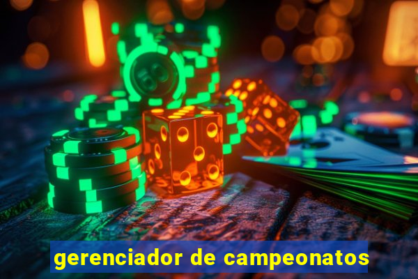 gerenciador de campeonatos