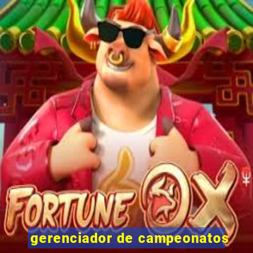 gerenciador de campeonatos