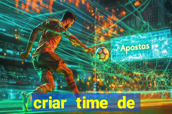 criar time de futebol simulador