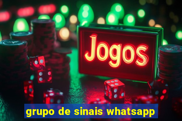 grupo de sinais whatsapp