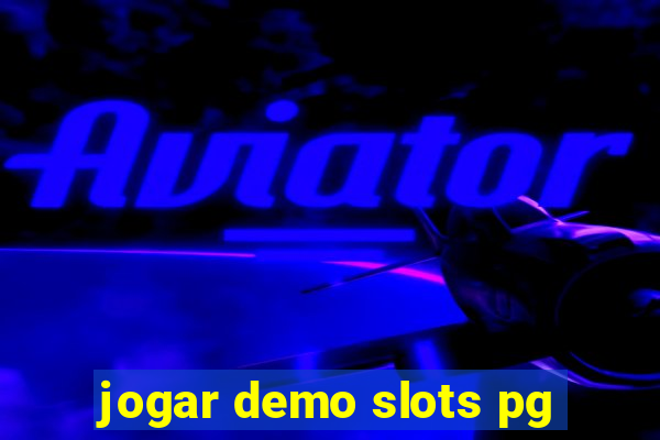 jogar demo slots pg