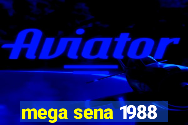 mega sena 1988