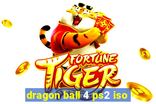 dragon ball 4 ps2 iso