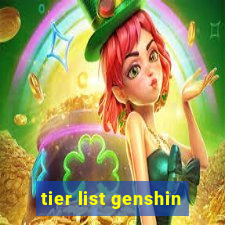 tier list genshin