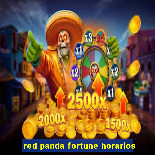 red panda fortune horarios