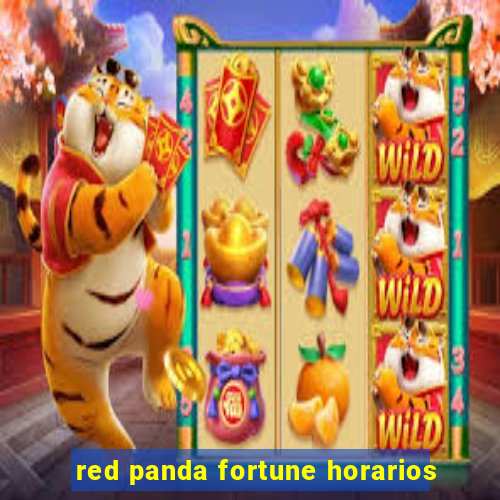 red panda fortune horarios