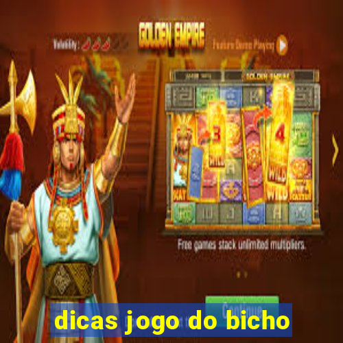 dicas jogo do bicho