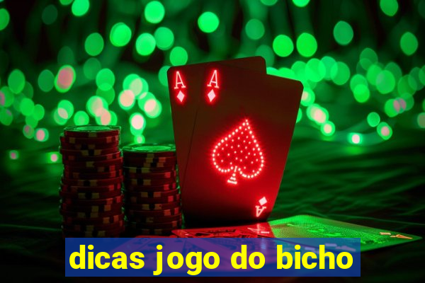 dicas jogo do bicho