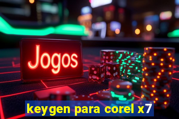 keygen para corel x7