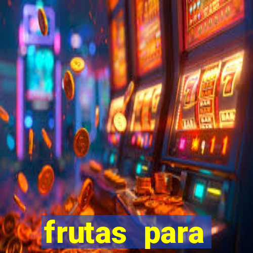 frutas para imprimir e recortar