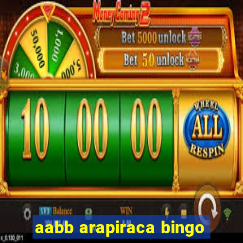 aabb arapiraca bingo