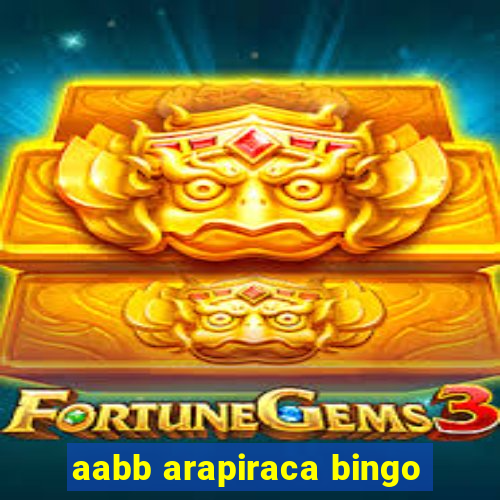 aabb arapiraca bingo