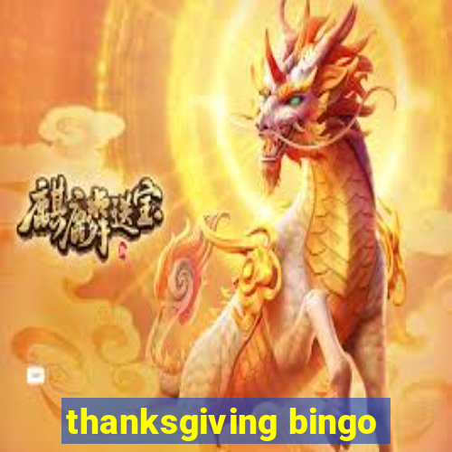 thanksgiving bingo