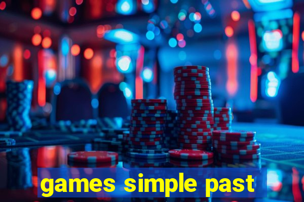 games simple past