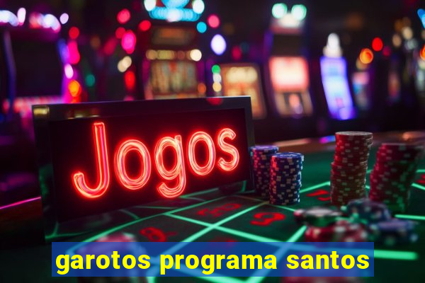 garotos programa santos