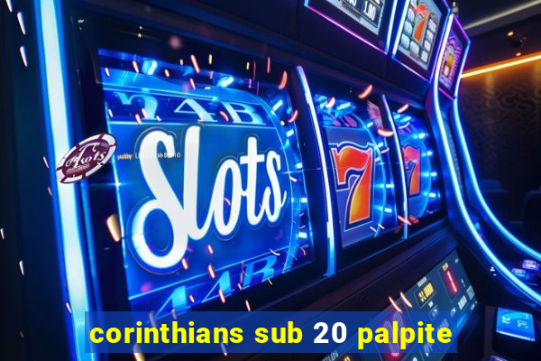 corinthians sub 20 palpite