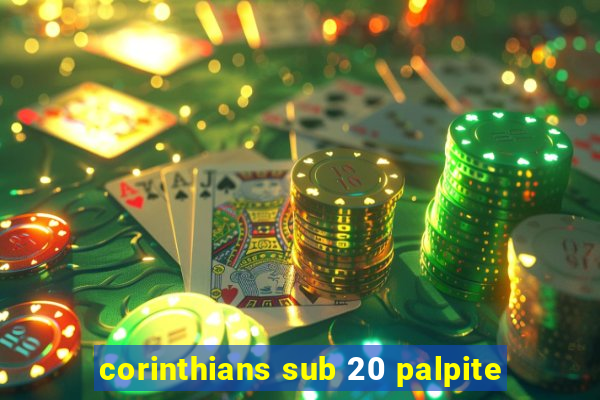 corinthians sub 20 palpite