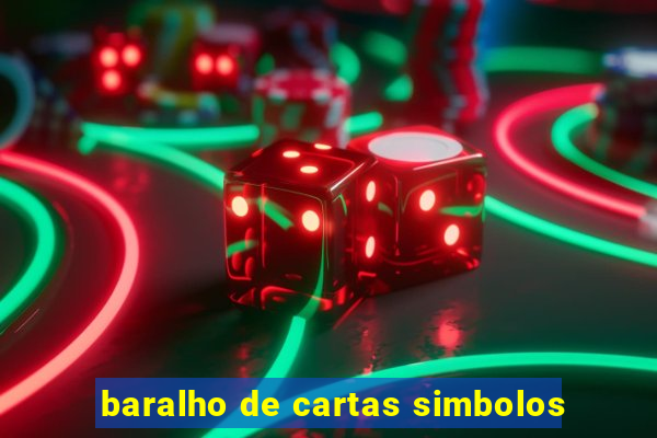 baralho de cartas simbolos