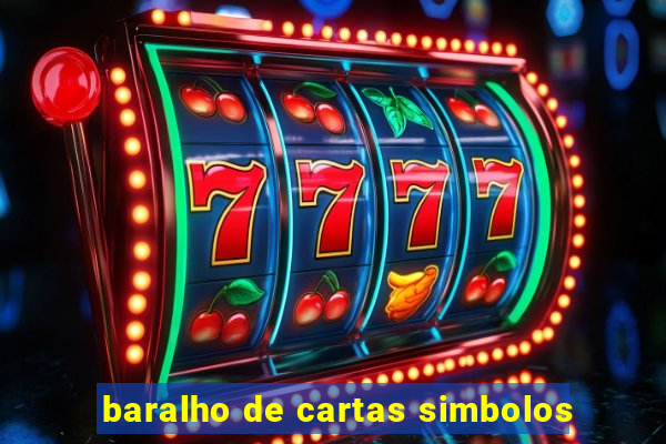 baralho de cartas simbolos