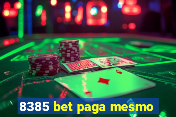 8385 bet paga mesmo