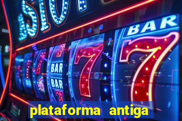 plataforma antiga de jogos