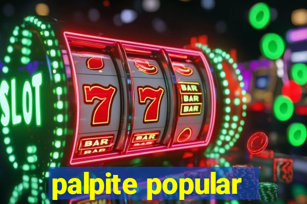 palpite popular