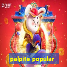 palpite popular