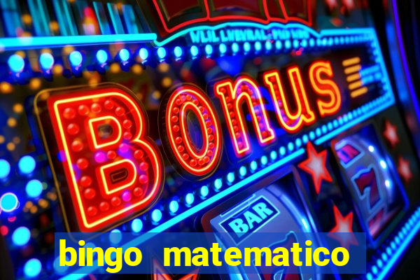 bingo matematico para ensino medio