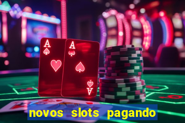 novos slots pagando no cadastro