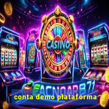 conta demo plataforma