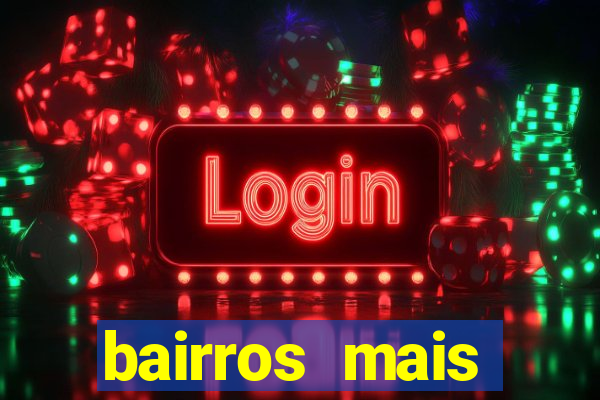 bairros mais perigosos de bh