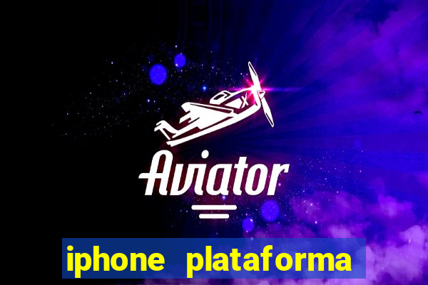 iphone plataforma de jogos