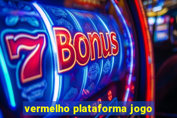 vermelho plataforma jogo