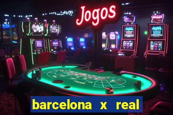 barcelona x real madrid multicanais