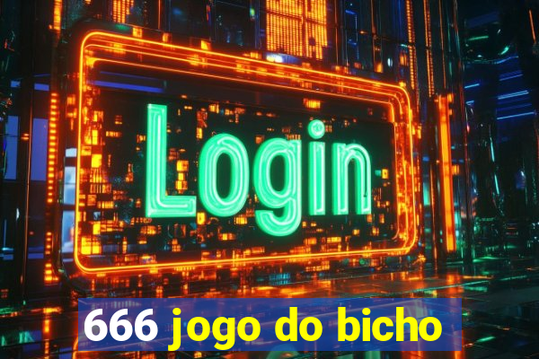 666 jogo do bicho