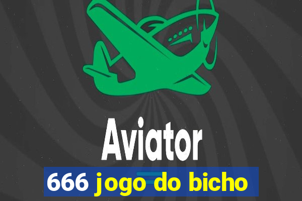 666 jogo do bicho