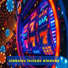 simbolos teclado windows