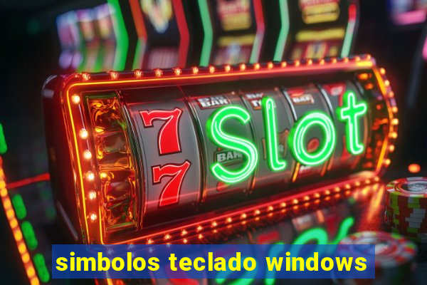 simbolos teclado windows