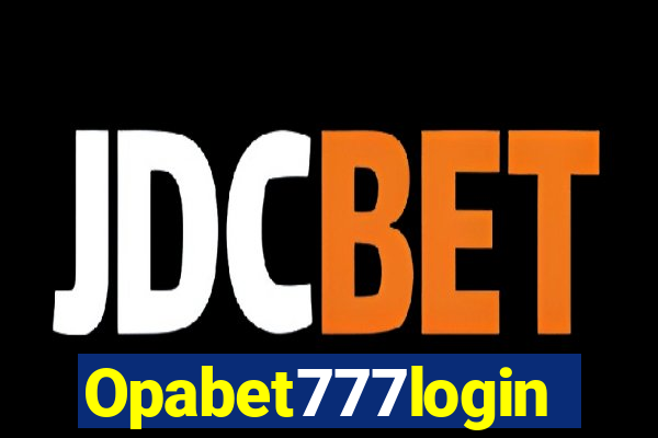 Opabet777login