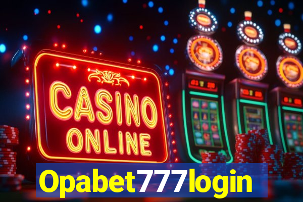 Opabet777login