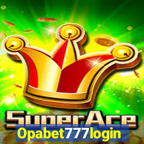 Opabet777login