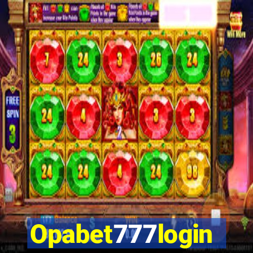 Opabet777login