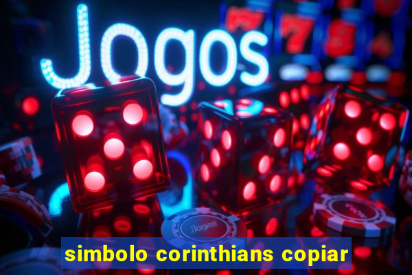 simbolo corinthians copiar