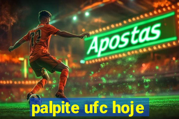 palpite ufc hoje