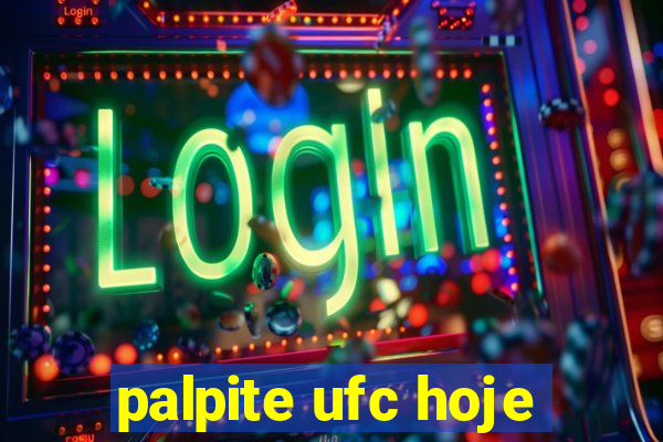 palpite ufc hoje