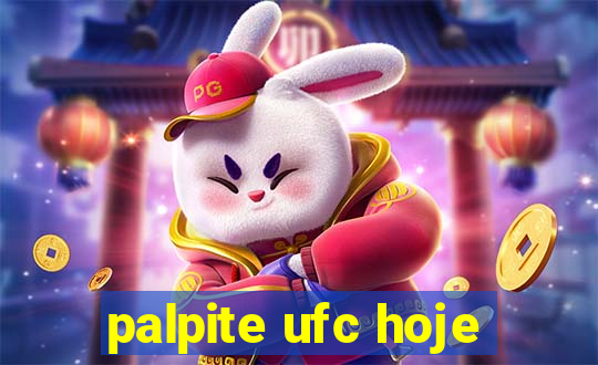 palpite ufc hoje